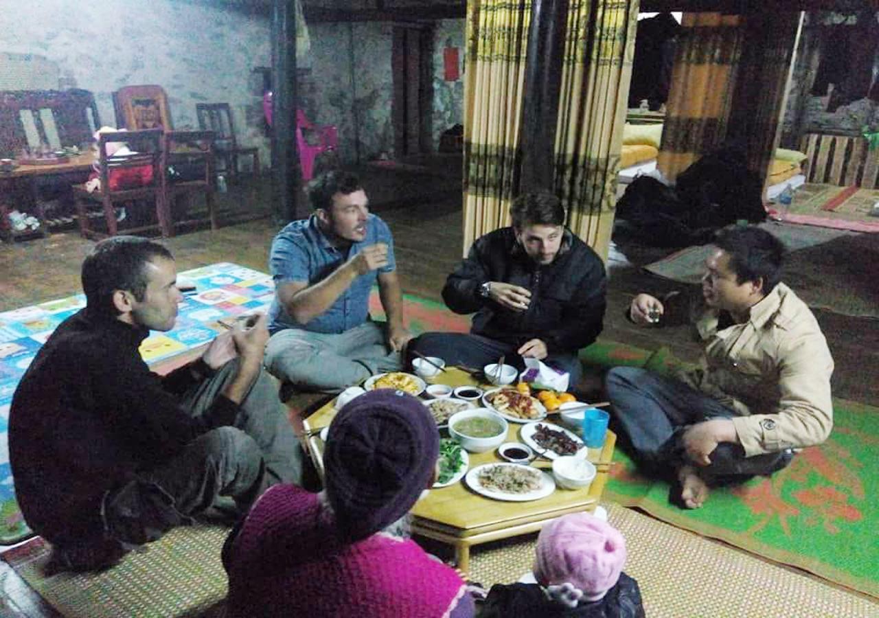 A Sy Ban Gioc Homestay - Lang Da Khuoi Ky Cao Bang Exterior foto