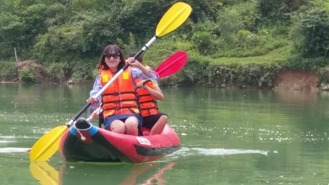 A Sy Ban Gioc Homestay - Lang Da Khuoi Ky Cao Bang Exterior foto