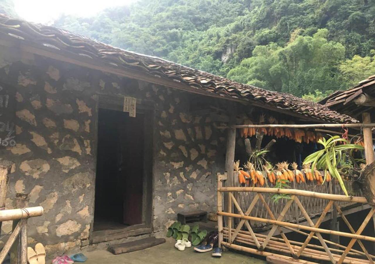 A Sy Ban Gioc Homestay - Lang Da Khuoi Ky Cao Bang Exterior foto