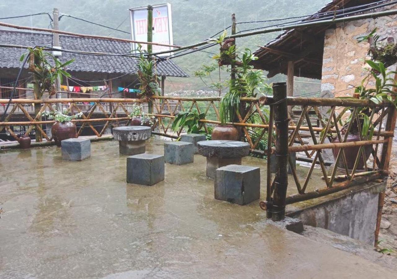 A Sy Ban Gioc Homestay - Lang Da Khuoi Ky Cao Bang Exterior foto