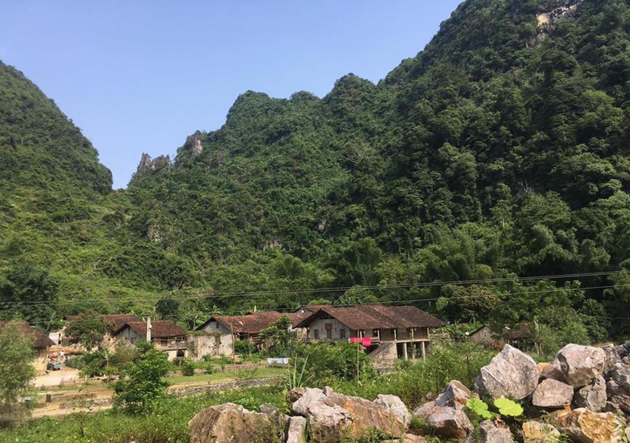 A Sy Ban Gioc Homestay - Lang Da Khuoi Ky Cao Bang Exterior foto