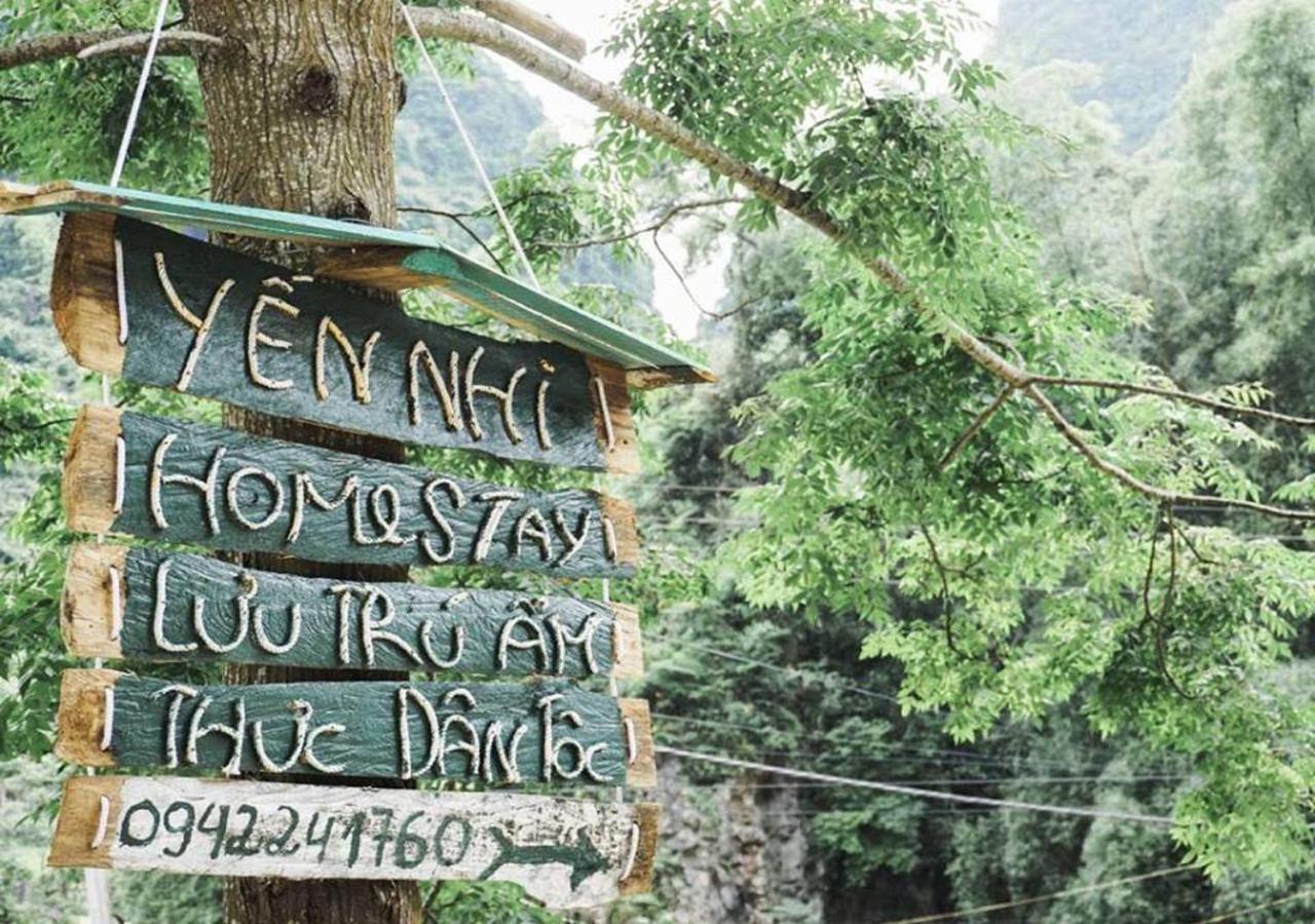 A Sy Ban Gioc Homestay - Lang Da Khuoi Ky Cao Bang Exterior foto