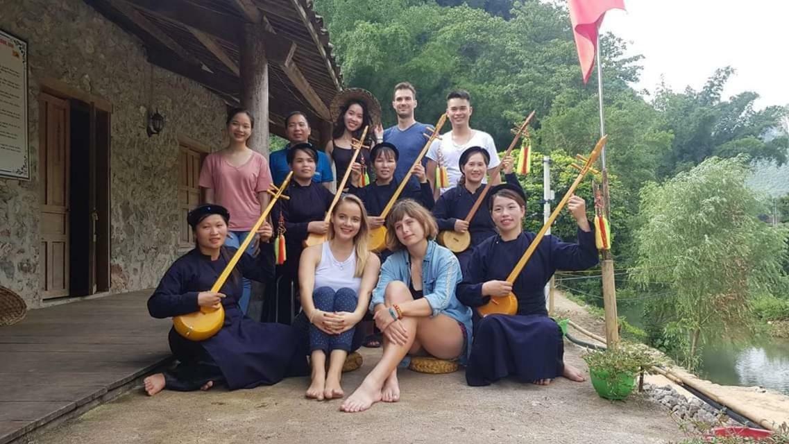 A Sy Ban Gioc Homestay - Lang Da Khuoi Ky Cao Bang Exterior foto